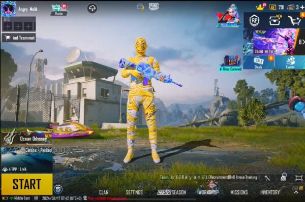 Mythic Fashion 43/300 | Account Level 63 | 21x Gunlabs (2x Max, 3x Kill Msg) | Trio Mummy Set | M416 Glacier Max | Inferno Fiend & Yellow Mummy Sets