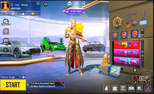 💛 100/300 Mythics | Lvl 70 | 34x Gunlabs (7 Max, 9 Kill Msgs) | 4 X-Suits (Ignis 4⭐) | Rare Cars: Bentley, Lambo, Dodge, SSC | RP S19-A8 Max | Unique Lobby Themes