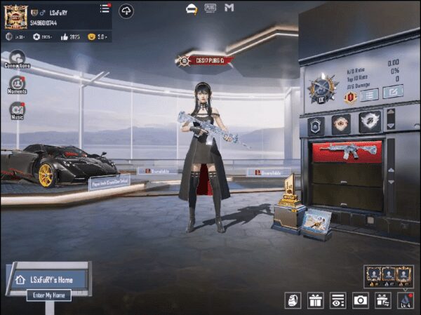 27/300 Mythics | Pagani Sportscar | Glacier M416 Max | 7 Gun Labs | Rare Sets: Killing Machine, Frore Warden | LVL 68 | EVO LVL 50 | Demanded Inventory