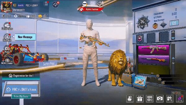 [52/300 Mythics | 1/10 Ultimates] | Level 67 | 14 Gun Labs | 1 Kill Msg | 9 Mythic Emblems | Rare Emotes | Sweet Kiss Buggy | 3 Max Weapons | White Mummy & Rare Sets | Lion, Wolf, & Cat Buddies | Loaded Inventory