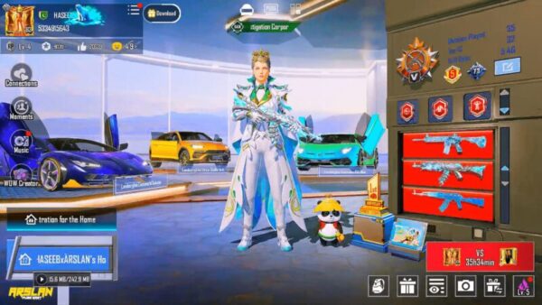 [145/300 Mythics] | Level 83 | 52x Gun Labs | 7x Max Kill Msg | 3x X-Suits (6-5-5 Star) | Masterpiece Lambo | 6x Sports Cars | Golden Splendor Set | Pk10 Winner Lobby