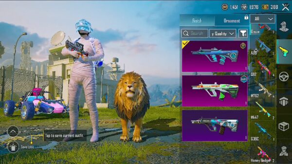 [52/300 Mythics | Level 67 | 14 Gun Labs | 3 Max + 1 Kill Msg | 9 Mythic Emblems | Lion, Wolf & Cat Buddies | White Mummy Set | Rare Suits]