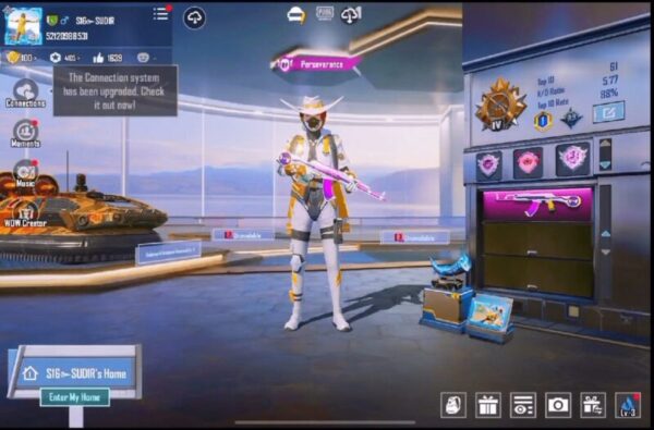 💎 Mythic Fashion 19/50 | Lvl 58 High | 8x Gun Labs (AKM Bunny Munchkin Lvl 3) | Underworld Aristocrat Set + Hovercraft | OP Inventory + Rare Emotes 💎