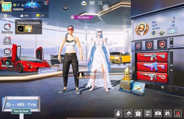 134 Mythics, 7 Gun Max (1 Level 8), Dual X-Suit Max, Lamborghini Collection, 24 Kill Msg Guns, Malang & Drop Emotes, Level 80, Inferno Helmet