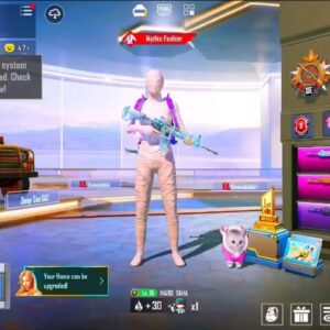 85 Mythics, M416 Glacier Lvl 5, 15 Gun Labs, Rare Suits (White Mummy, Vampire), 1.12M Popularity, 100+ Room Cards, Level 77