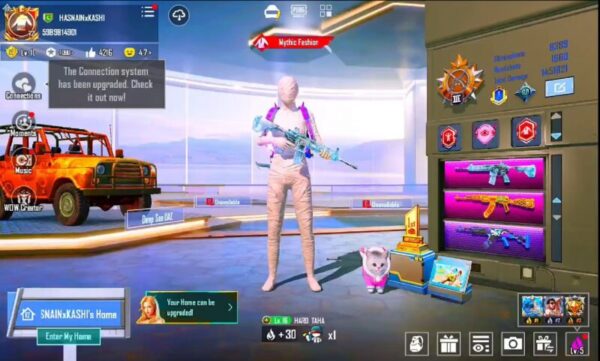 85 Mythics, M416 Glacier Lvl 5, 15 Gun Labs, Rare Suits (White Mummy, Vampire), 1.12M Popularity, 100+ Room Cards, Level 77