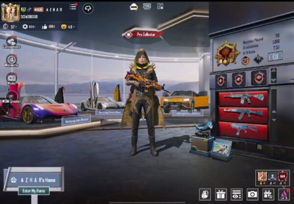 211 Mythic | 62 GunLab | 10+ Max | 9X X-Suits | 7 Sport Cars | 2M Pop | Pro Collector | Pharaoh Lv.6 | Rare Skins | Mythic Profil