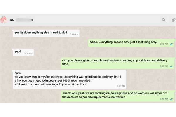 Testimonial of Hack 3