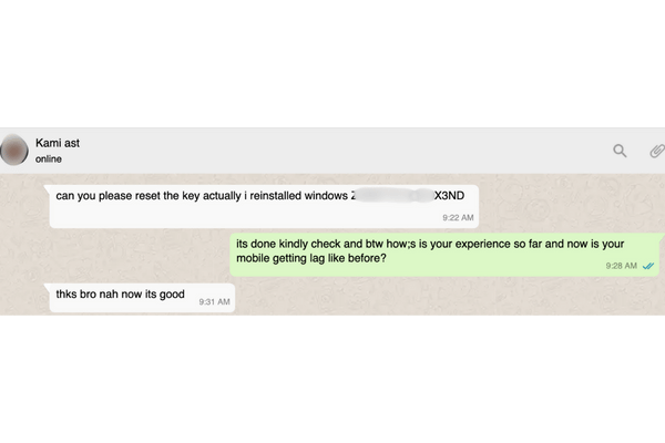 Testimonial of Hack 6