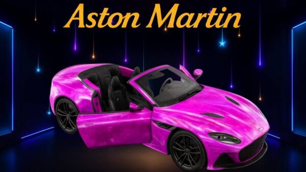 Aston Martin DBS Volante Celestial Pink