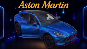 Aston Martin DBX707 Neon Purple