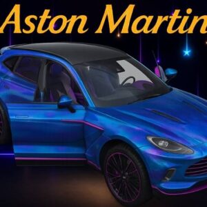 Aston Martin DBX707 | Neon Purple | UAZ Skin