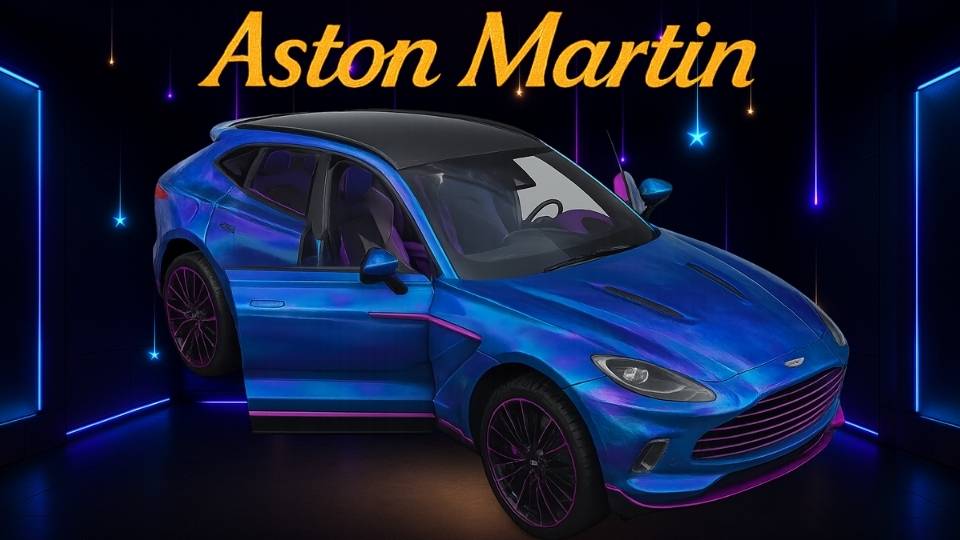 Aston Martin DBX707 Neon Purple