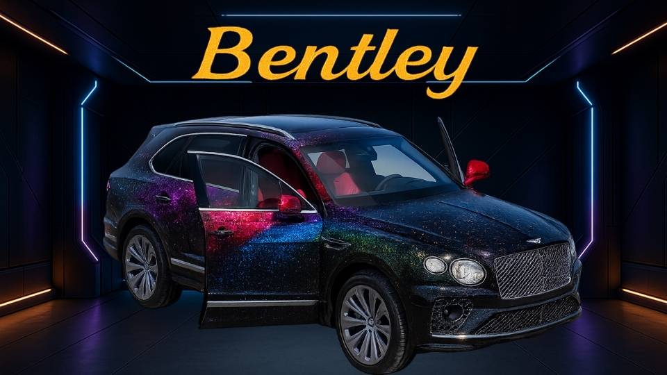 Bently Betayga Azure Galaxy Glitter