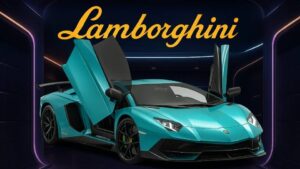 Lamborghini Aventador SVJ Blue