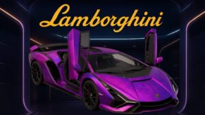 Lamborghini Invencible Nebula Drift