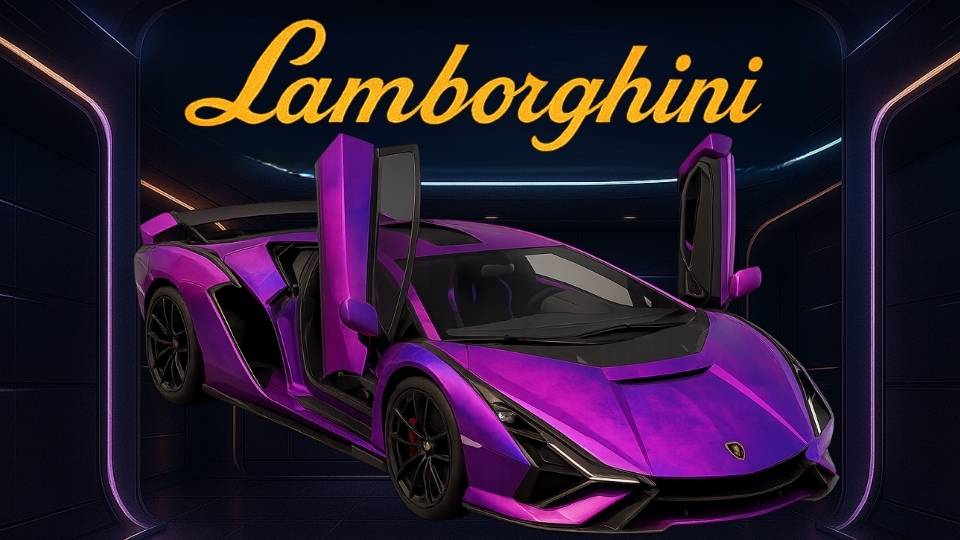Lamborghini Invencible Nebula Drift