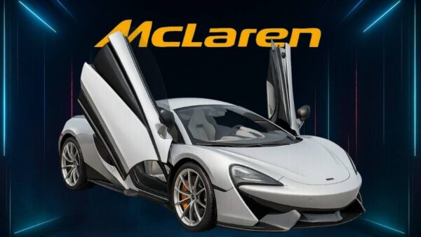 McLaren 570S | Lunar White | Coupe RB Skin