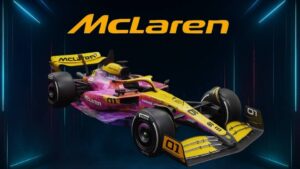 McLaren Formula 1 Team Race Car Digital