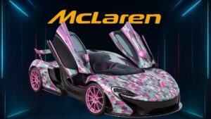 McLaren P1 Fantasy Pink