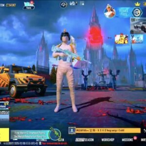 106 Mythics | M416 Glacier Max, AKM Wandering Max | Ignis X-Suit (2-Star), White Mummy, S2 Joker Mask, C8S24 Conqueror