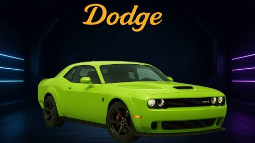 Dodge Challenger SRT Hellcat _ Lime