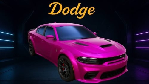 Dodge Charger SRT Hellcat _ Fuscia