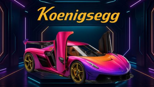 Koenigsegg Jesko _ Rainbow Koenigsegg Jesko _ Rainbow