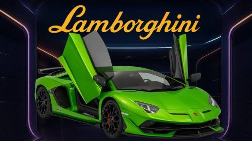 Lamborghini Aventador SVJ _ Verde Alceo Lamborghini Aventador SVJ _ Verde Alceo