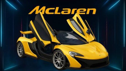 McLaren P1 _ Volcano Yellow
